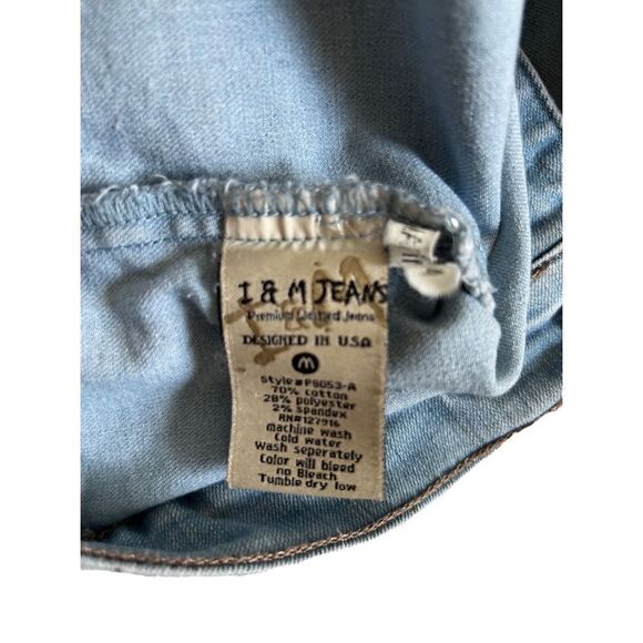 Vintage 90s Papaya Womens Cropped Button Denim Jacket Size M - Picture 7 of 10